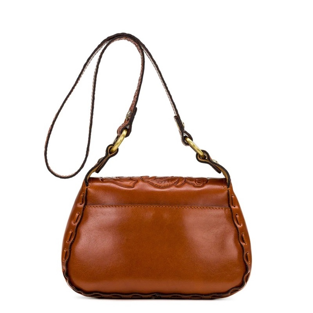 Patricia Nash Micaela Baguette | Equestrian Chic Academia Cottagecore Romantic - Picture 6 of 16